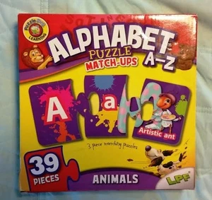 Alphabet Puzzle Match-up A-Z Tiere-Neu/Versiegelt - Bild 1 von 1