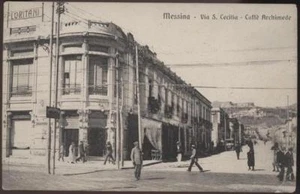 Postkarte MESSINA via s.cecilia-caffe' archimedes - Bild 1 von 1