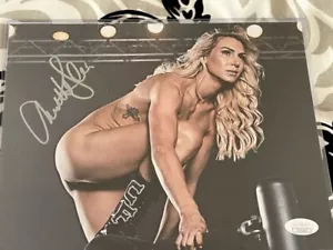 WWE CHAMPION Charlotte Flair 8x10 JSA Autogramm COA FOTO ESPN BODY 8x10 GOAT - Bild 1 von 2