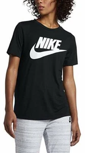 Nike Damen Sportswear Essential T-Shirt schwarz XS, S, M, L, XL - Bild 1 von 5