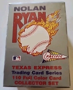 1991 Nolan Ryan Pacific Trading Card Set Texas Express Complete Sealed - Picture 1 of 1