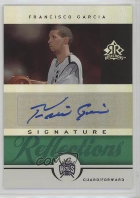 2005 NBA Reflections Signature Green /25 Francisco Garcia #SR-FG Rookie Auto RC - Image 1 of 2