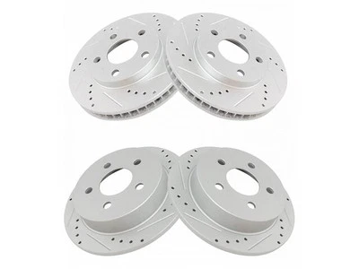 Juego de rotor de freno delantero y trasero para Pontiac Montana 1999-2005 53611GCZM 2000 2001 Foto 1 de 2