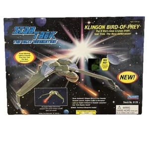 Star Trek: The Next Generation 1995 Playmates Klingon Bird-Of-Prey MINT in Box - Picture 1 of 9