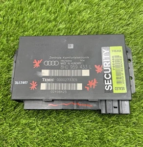 2003-2009 AUDI A4 CONVERTIBLE OEM MODULE COMFORT CONTROL CONVENIENCE 8H0959433L - Picture 1 of 7