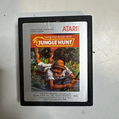 Jungle Hunt Atari 2600 1983 - Image 1 of 4