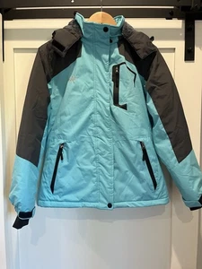 ❄️ Wantdo wasserdichte Winter Skijacke - Kapuze, Fleece - Damen Medium - Bild 1 von 14