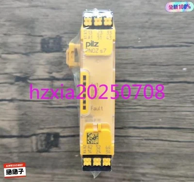 1pc new  Pilz 751107 PNOZ s7 C 24VDC 4n/o 1n/c  relay - Image 1 of 3