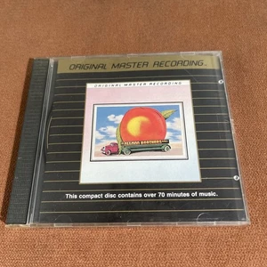 MFSL Allman Brothers Band Eat A Peach UDCD 513 24 Karat Gold Disc - Foto 1 di 4