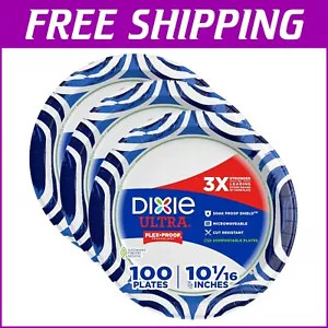Elegant Disposable Paper Plates - 10 Inch, 3X Stronger, Perfect for Messy Meals - Picture 1 of 16