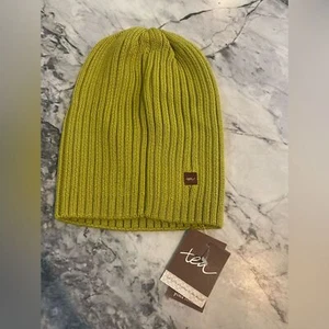 Toddler Boys Pima Cotton Green Tea Beanie Hat Sz S/M - Picture 1 of 8
