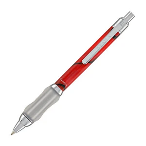 Sensa Click Plasmuloid Ballpoint Pen in Crimson Burgundy w/ Plasmium Gel Grip - Picture 1 of 3