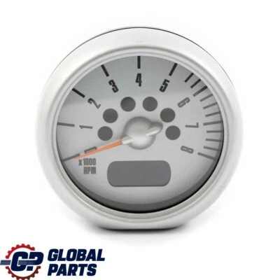 Mini Cooper One R50 R53 Tachometer Gauge Revolution Counter Silver 6936294 - Image 1 of 4