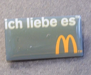 PIN MCDONALD´S ICH LIEBE ES GLASIERTER PIN (AN2416) - Bild 1 von 1