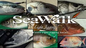 Yamaga Rod Baitcast Sea Walk Light Jigging B66L (0753) - Foto 1 di 6