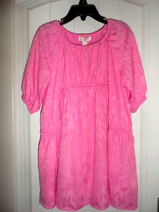 Adorable GB Girls size 5 pink textured short sleeve dress NWT - Picture 1 of 4