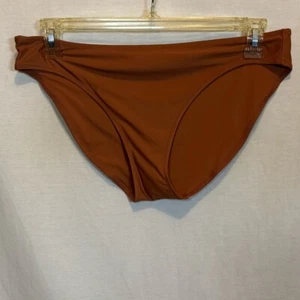 AA-127 Aerie NWT Brown Summer Swim Bikini Bottoms Size XL - Picture 1 of 12