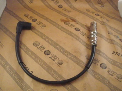 VW AUDI SEAT SKODA BREMI 1x Zündleitungskabel Zündkabel 06A905430AD NEU ORIGINAL - Image 1 of 4
