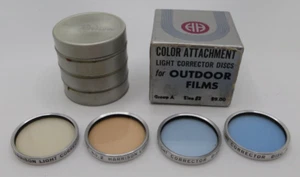 Harrison Color Attachment Light Corrector Discs Kamera Objektiv Filter - Bild 1 von 11