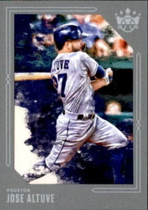 Jose Altuve 2020 Panini Diamond Kings SP Gray Frame Parallel Card #107 - Picture 1 of 2