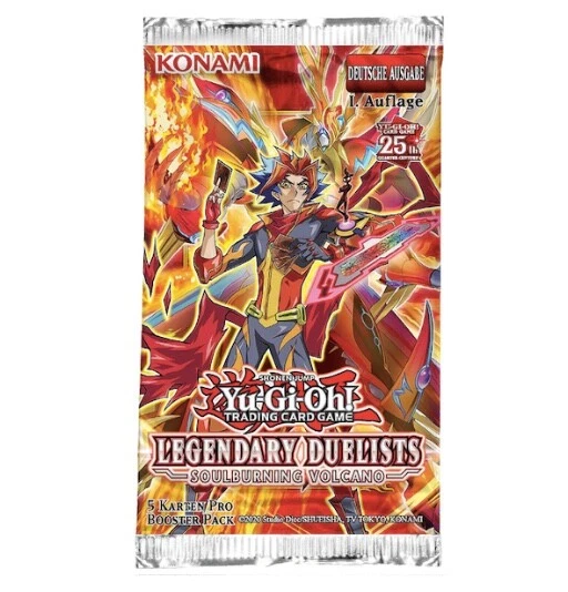 Legendary Duelists: Soulburning Volcano Booster - deutsch, 1. Auflage, NEU-OVP.