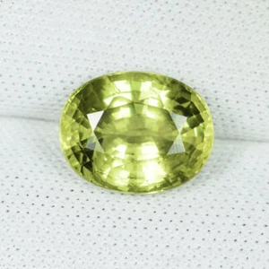 3,19 ct HERVORRAGENDER GLANZ HONIGGELBER GROSSULARER GRANAT siehe Vdo 3532 2ct - Bild 1 von 2