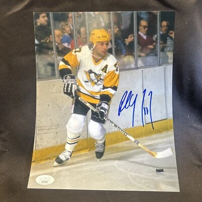 Paul Coffey Hand-Signed Autographed Pittsburgh Penguins 8x10 Photo w/ JSA COA -# - Image 1 of 3