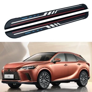 Fits for NEW Lexus RX 2023 2024 2Pcs Door Fixed Running Board Side Step Nerf Bar - Picture 1 of 18