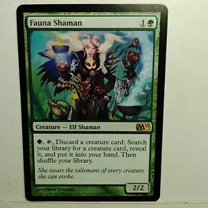FAUNA CHAMAN --- MTG -- MAGIC 2011 --- CASI NUEVO - Imagen 1 de 1