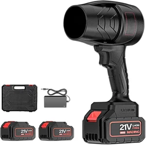 Electric Cordless Leaf Blower,600000RPM Mini Handheld Leaf Blower,2 X 4Ah Batter - Picture 1 of 6