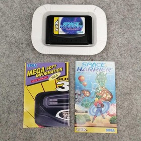 SEGA Space Harrier Mega Drive Super 32X Japan Rare Shooter Game Cartridge