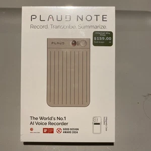 Plaud Note Black ChatGPT Empowered AI Voice Recorder NB-100 & Magsafe Case 64G - Picture 1 of 2