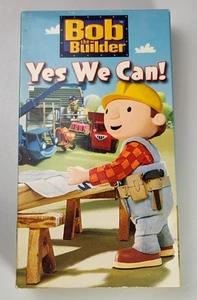 Bob the Builder Yes We Can VHS Tape 2004 Kids Movie Tape Collectible - RARE - Picture 1 of 9