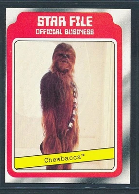1980 Topps Star Wars Series 1 ESB #5 Star File - Chewbacca ~ NM-MT+ - Image 1 of 2