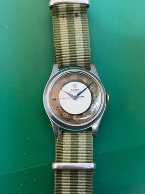 Reloj para hombre Tudor by Rolex vintage años 40 esfera tropical 30,4 mm Foto 1 de 4