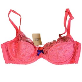 NWT Agent Provocateur Lace Underwire Bra 36D Pink Bow Coquette Feminine Lingerie