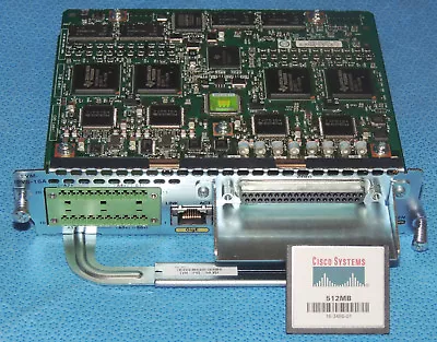 Cisco EVM-IPVS-16A IP Vídeo 16-Port Analógico Puerta Módulo Con 512mb Cf Memoria - Imagen 1 de 4