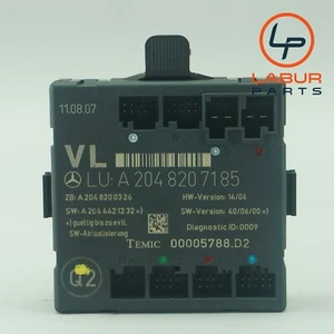 W204 Mercedes 08-14 C Class Front Left Driver Side Door Control Module K658 - Picture 1 of 5