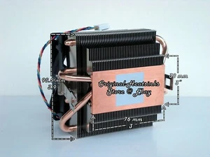 AMD HEATSINK FAN FOR FX 8 CORE BLACK EDITION CPU-PROCESSORS-FX 8120-FX 8150 NE - Picture 1 of 6