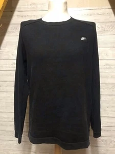 Nike Hombres Negro Bolsillo Jersey Sudadera Pullover Talla *Grande* Retro Deportes - Imagen 1 de 8