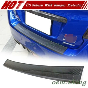 Texture Fit FOR SUBARU WRX STI 4th Sedan Rear Bumper Protector Trim Cover 2021 - Picture 1 of 6