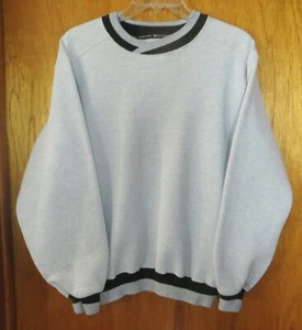 Russell Athletic Vintage graues Sweatshirt mit schwarzen Akzenten Gr. M Made in USA - Bild 1 von 6