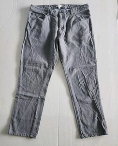 Peter Millar Cotton Flannel Mens Size 36 Five Pocket Pant MF21B01 Crown Grey - Picture 1 of 13