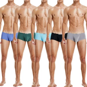Herren Unterwäsche Boxer Trunk Sport Atmungsaktiv Big Bulge Pouch Shorts Slips M-2XL - Bild 1 von 41