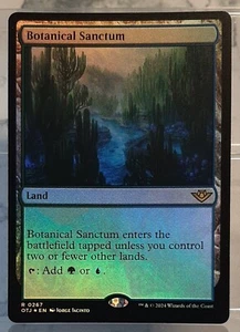 Magic - Botanical Sanctum - Rare/Foil/Land - Outlaws of Thunder Junction - EN/NM - Bild 1 von 3
