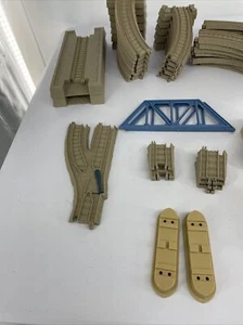Lot 51 Pieces Thomas The Train Track expansion Pack Straight Curves Bridge - Picture 1 of 7