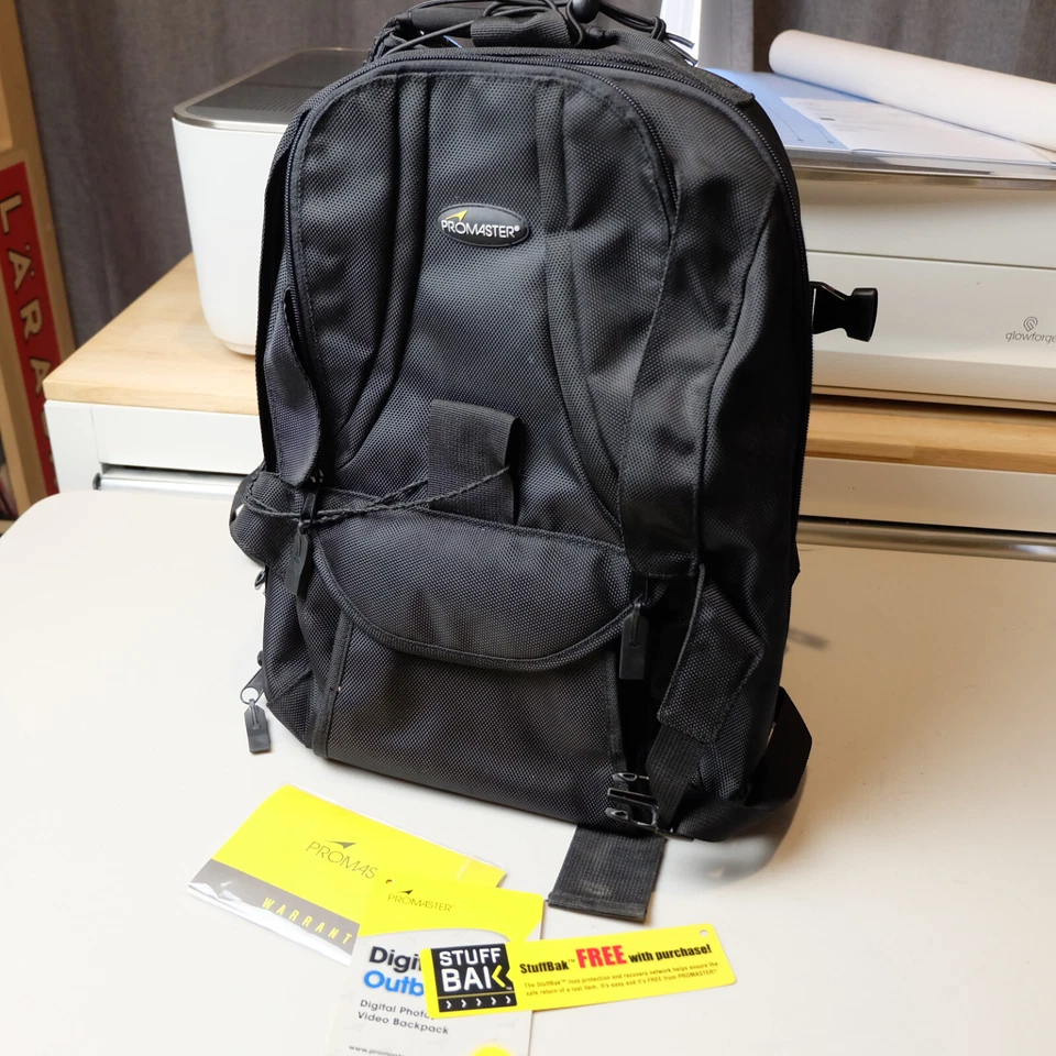 Promaster Digital Elite Outback Backpack Camera Photograghy # 6384 - Image 1 of 4