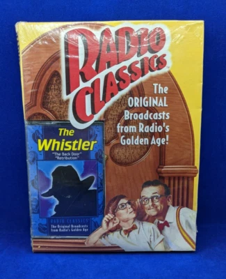 Sealed Cassette Tape Radio Classics The Whistler The Back Door & Retribution - Image 1 of 4