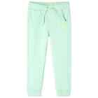  ' Sweatpants ' Trousers Sports Jogger Tracksuit Bright Green E7Q3