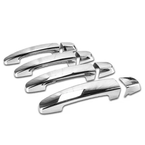 For 2014–2015 Chevy Impala 4DR ABS Chrome Door Handle Cover Overlay Trim - Picture 1 of 3